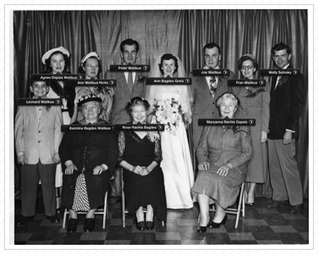 Annie Gretz Wedding1953